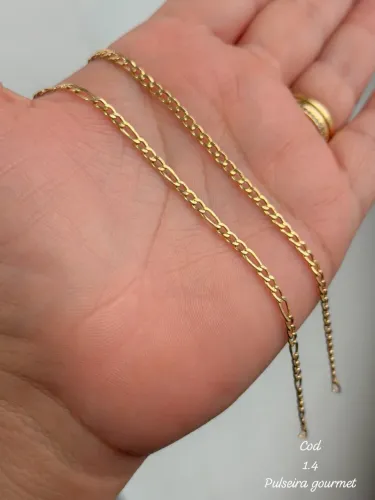 Pulseira de ouro 18