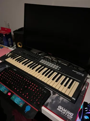 Troco Teclado MIDI por interface de audio