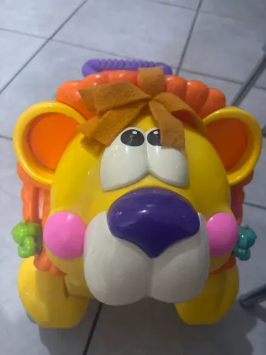 Andador leão Fisher Price funcionando