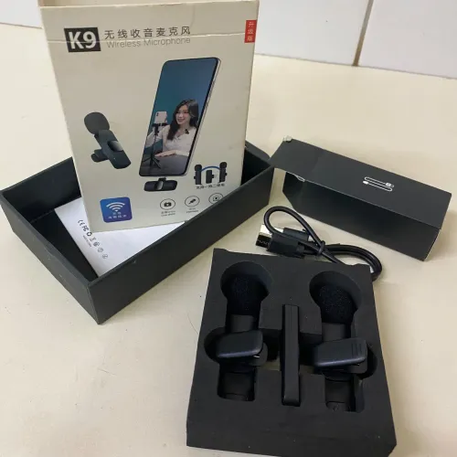 Microfone sem fio K9 wireless