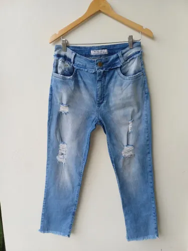 Calça jeans feminina tam 46