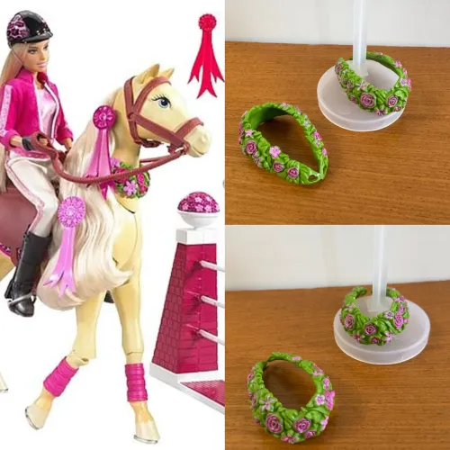 Acessório Cavalo Barbie Jumping Tawny Original Mattel
