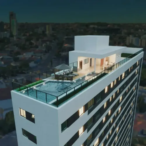Luar do Norte, Encruzilhada. Apartamento com 52m², 2 quartos (1 suíte), Lazer Completo.