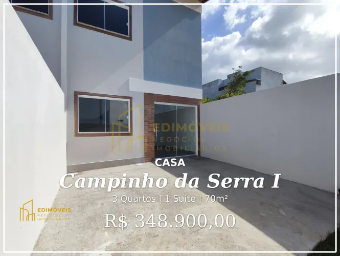 Campinho da Serra I: Sua Chance de Ter uma Casa Duplex com Suíte