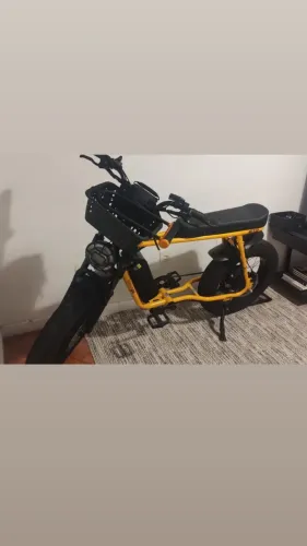 Bicicleta elétrica Street Go S12 - usada 6 vzs- Entrega em mãos 