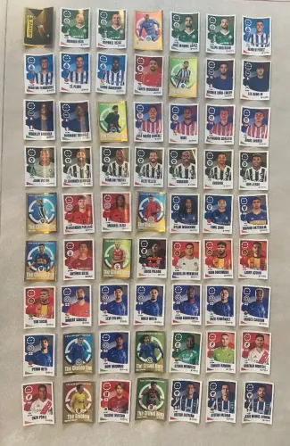 Lote de figurinhas Panini Mundial de Clubes de 2025