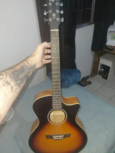 Violão Tagima Woodstock TW-29 Sunburst Eletroacústico - Ótimo Estado
