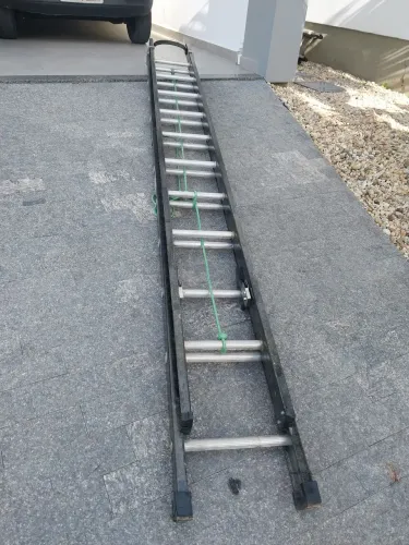 Escada Fibra anti choque 6.4mts .total aceito Cartão