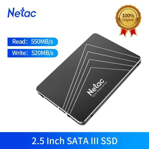 SSD 128GB NETAC - 2.5" SATA III 6GB/s - Novo - Lacrado