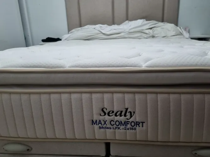 Colchão Molas Ensacadas Queen Size Sealy ( Linha Americana)
