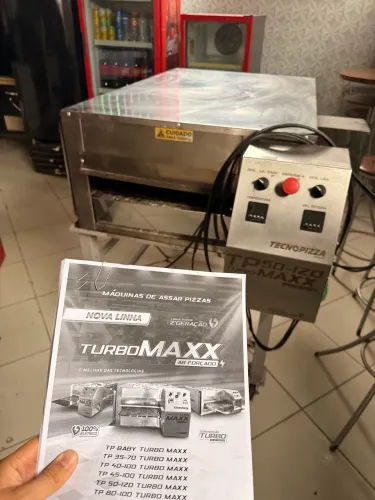 Forno Tecnopizza Tp 50 120 Turbo Max
