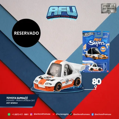 Toyota Supra Hot Wheels (RESERVADO)