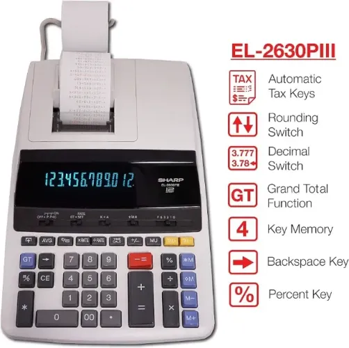 Calculadora Sharp El2630 PIII