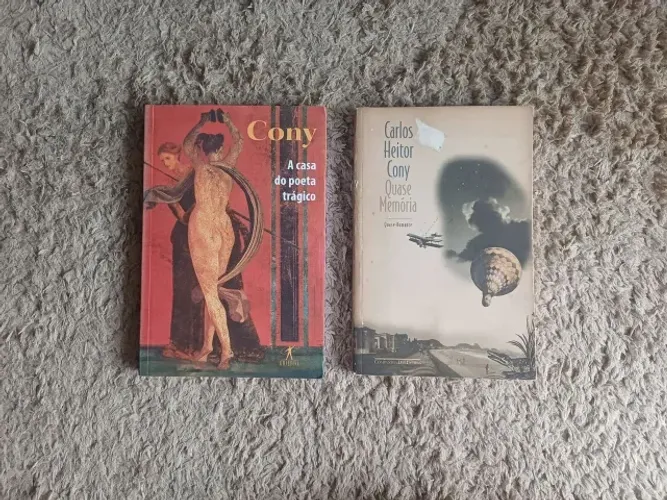 Pacote 2 livros Carlos Heitor Cony