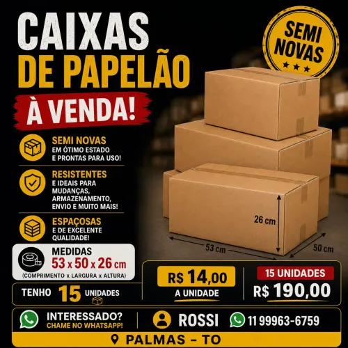 Caixas de Papelão