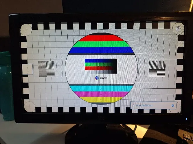 Monitor AOC 1366x768 18.5", VGA, VESA + cabos (funcionando perfeitamente)