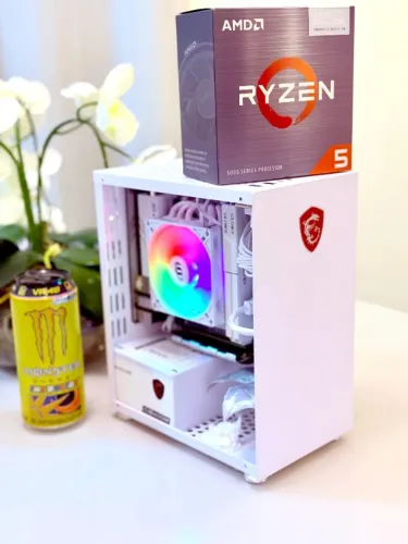 PC Gamer iTX Ryzen 5 5600GT + 16GB - RODA TUDO!