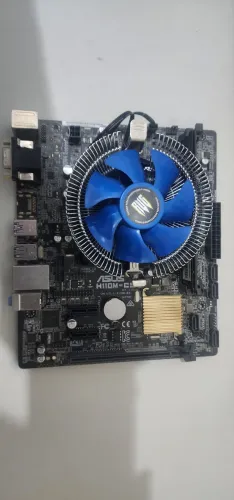 Placa mae lga 1151 i3 7100 ddr4 4gb