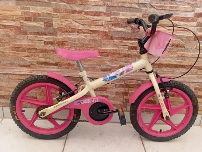 Bicicleta aro 16 menina princesas 