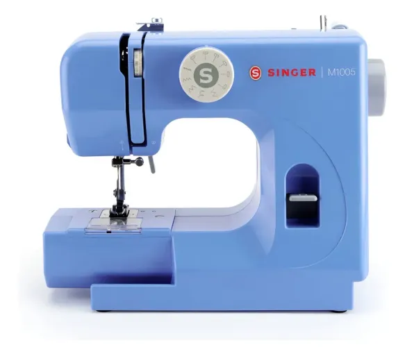 Máquina de costura Portátil Silver M1005 Bivolt Azul
