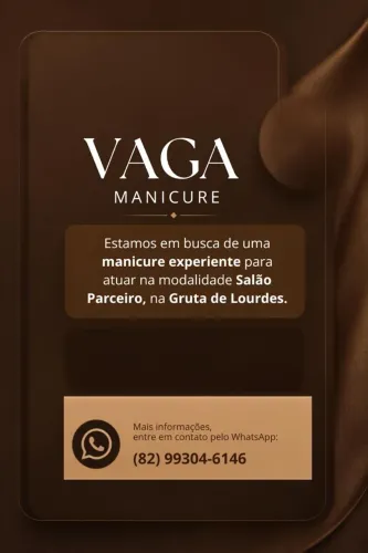 VAGA PARA MANICURE