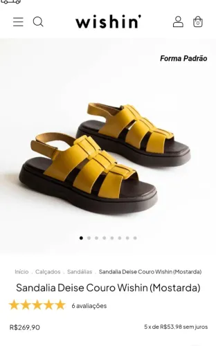 Sandália wishin 