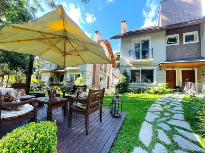 Casa com 3 dormitórios mobiliada - venda e locação na Vila Suzana em Canela/RS