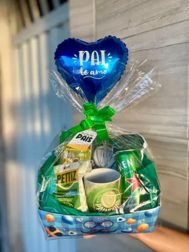 Cesta dia dos pais Palmeiras