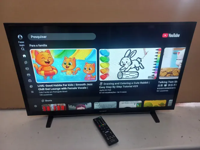 Tv 32 sony smart perfeita c/garantia 3 meses 