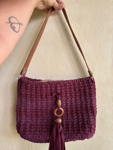 Bolsas de crochê