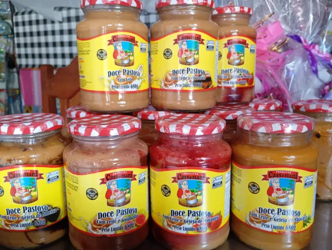 Doces de leite com sabores variados. Fazemos entrega 