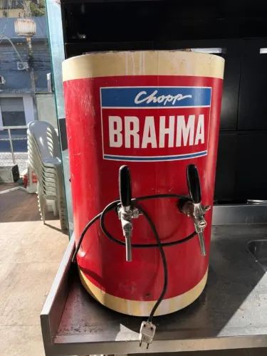 Chopeira Elétrica 80l/h Evolution 4l Gelchopp Torneira Dupla