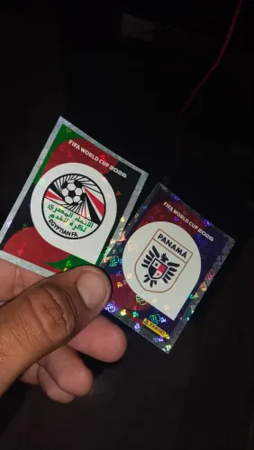 Figurinhas FIFA World Cup 2026 Egito e Panamá - Holográficas Panini