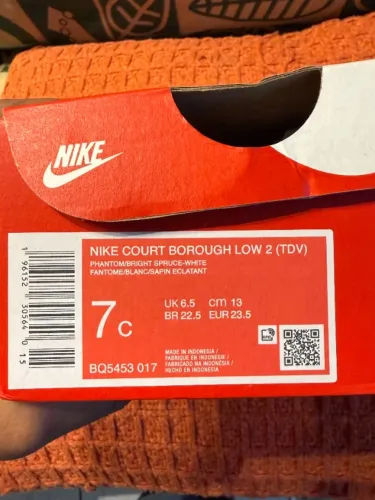 NIKE COURT BOROUGH LOW 2 - TAM 22.5