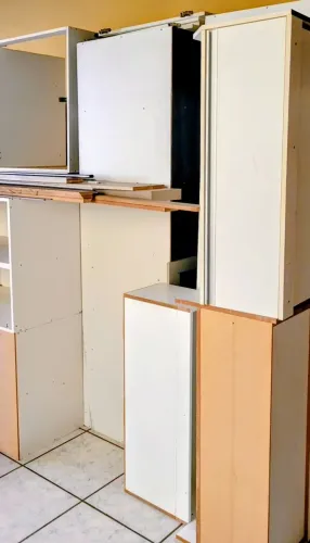 cozinha planejada desmontada em mdf