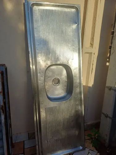 Pia de Inox medida 1.60 cm