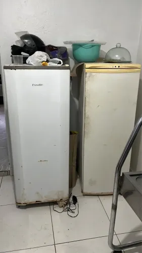 Geladeira e freezer 