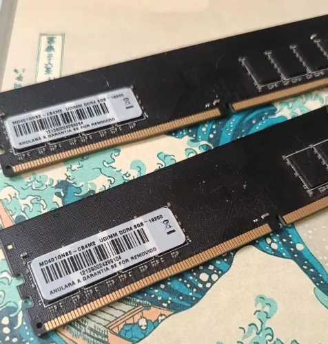 Kit 2 Memórias RAM Multilaser DDR4 8GB 2400MHz