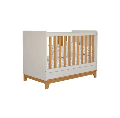 Berço Permobili Biscoito Retro Americano mini cama MDF