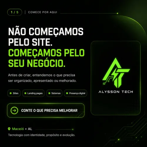 Soluções Digitais para Empresas em Maceió | Sites, Landing Pages e Sistemas