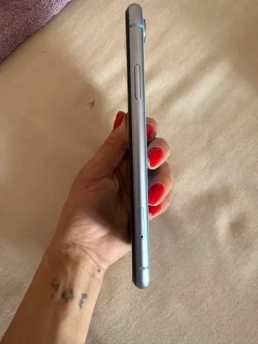 Título: iPhone XR 64GB Azul - Face ID Funcionando - Desbloqueado