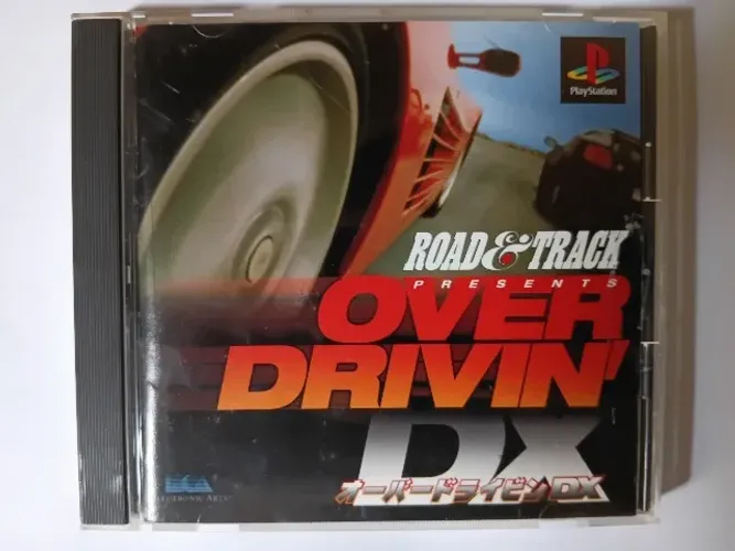 Game "Over Drivin' DX" para PS1 japonês