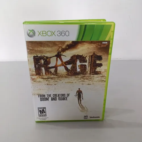 Vendo RAGE Xbox 360 Original Semi novo 