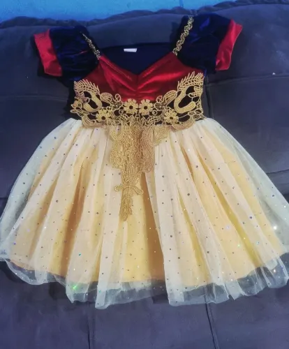 Vestido Branca de Neve