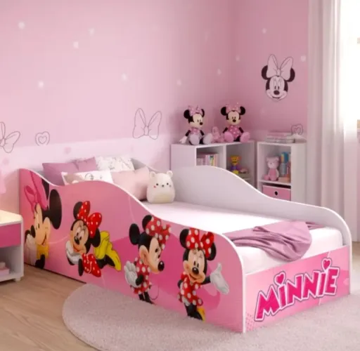 Cama infantil Minnie ( lacrada na caixa )