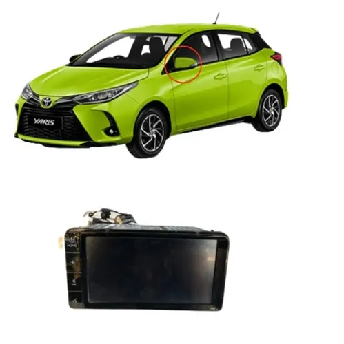 Kit multimídia Toyota Yaris 2018 2019 2020 2021