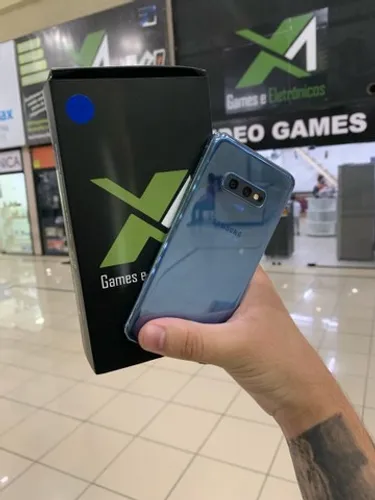 Samsung galaxy s10e azul 128gb de memória // sucesso 