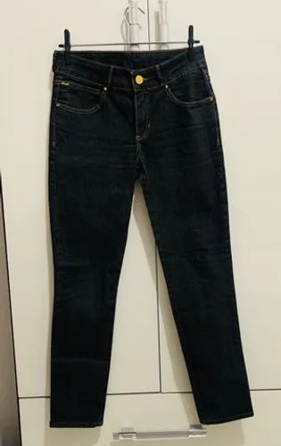 Calça Jeans Damyller 38/40 (Jeans Azul Escuro)