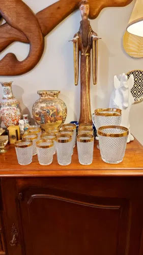 Antigo conjunto bico de jaca.