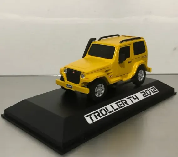 Miniatura 1:43 Troller 3D Jipe Jeep